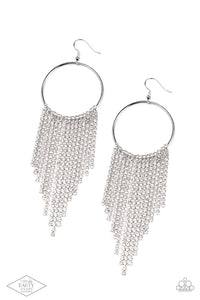 Streamlined Shimmer - White Paparazzi Accessories