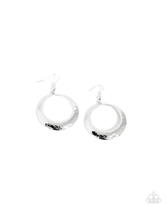 Retro Radius - Silver Paparazzi Accessories