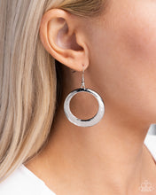 Load image into Gallery viewer, Retro Radius - Silver Paparazzi Accessories
