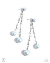 Load image into Gallery viewer, Give Us A PEARL! - Blue Paparazzi Accessories
