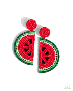 Watermelon Welcome - Red Paparazzi Accessories