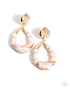 High-Sheen Swirls - Gold Paparazzi accessories