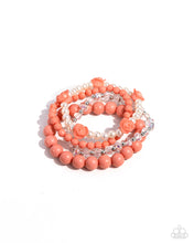 Load image into Gallery viewer, Rosy Retrospection - Orange Paparazzi Accessories
