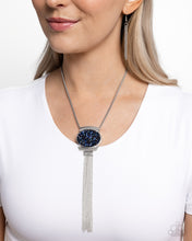 Load image into Gallery viewer, Chained Complication - Blue Paparazzi Accessories
