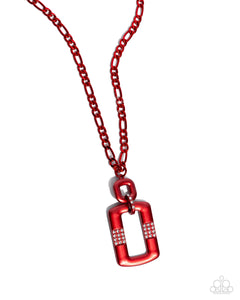 Metallic Movement - Red Paparazzi Accessories