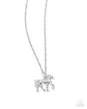 Load image into Gallery viewer, Stallion Statement - Silver Paparazzi Accessories
