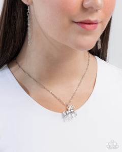 Stallion Statement - Silver Paparazzi Accessories