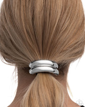 Load image into Gallery viewer, Headlining Hair Toss - Silver Paparazzi Accessories
