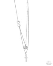 Load image into Gallery viewer, Eternal Embrace - Silver Paparazzi Accessories
