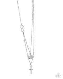 Eternal Embrace - Silver Paparazzi Accessories