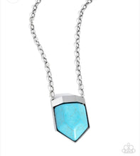 Load image into Gallery viewer, Pendant Passage - blue - Paparazzi necklace
