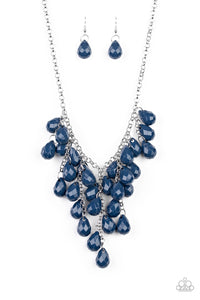 Serenely Scattered - Blue - VJ Bedazzled Jewelry