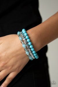 Globetrotter Glam - Blue - VJ Bedazzled Jewelry