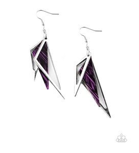 Evolutionary edge purple - VJ Bedazzled Jewelry